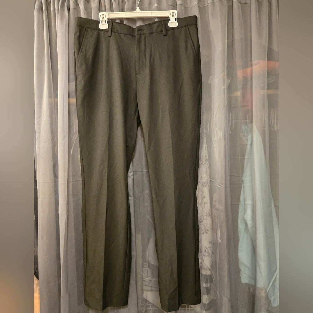 Men's Black Slacks 36x32